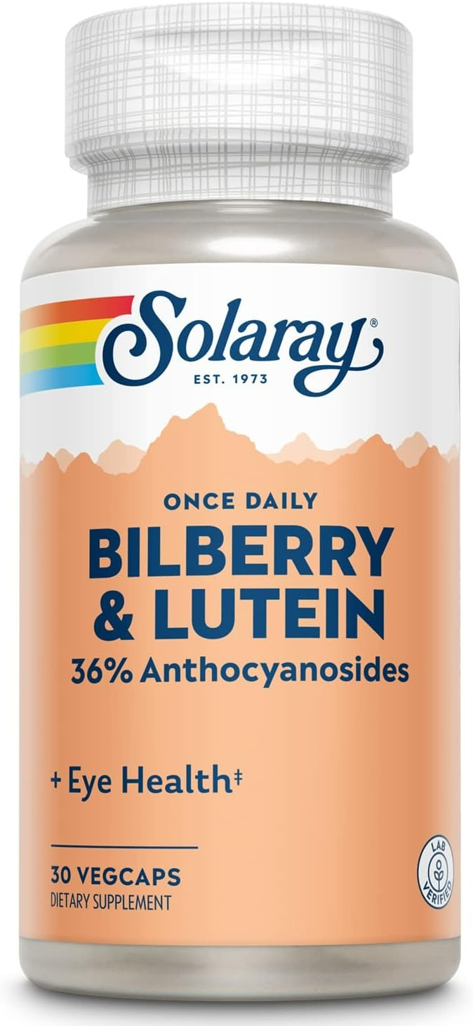 Bilberry & Lutein, One Daily