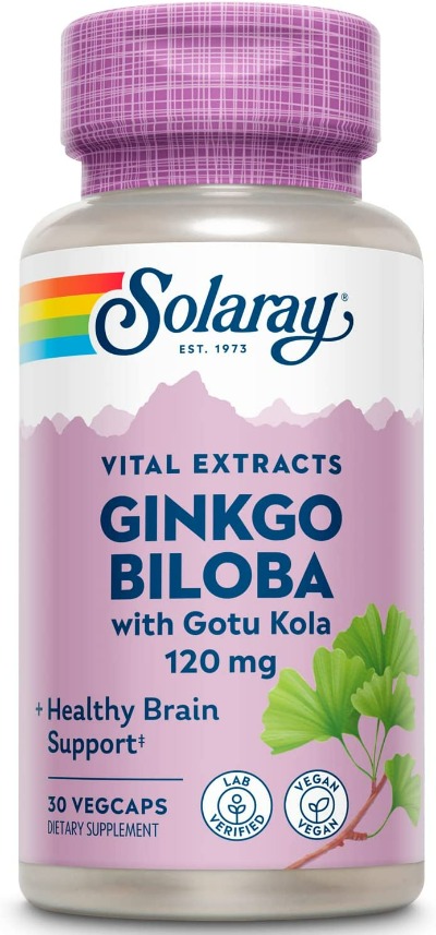 Ginkgo Biloba Leaf Extract, One Daily