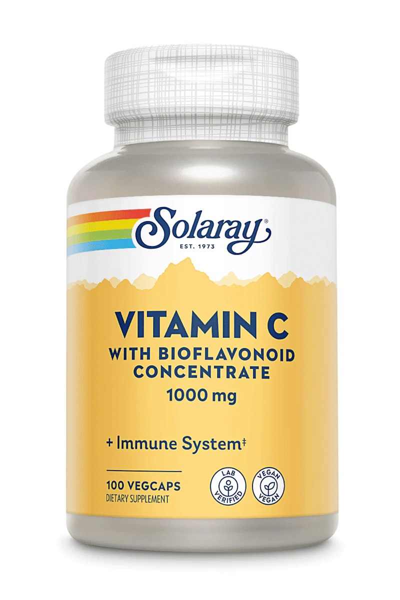 Vitamin C with Rose Hips, Acerola & Bioflavonoids