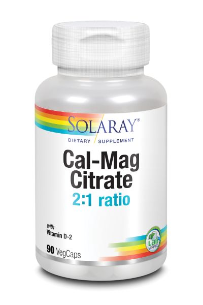 Calcium & Magnesium Citrate, with Vitamin D-2, 2:1 Ratio