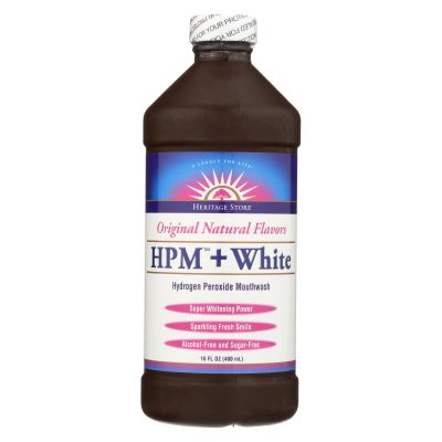 Hydrogen Peroxide Mouthwash+ White