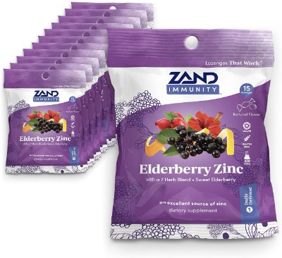 Zand Elderberry Zinc Lozenges