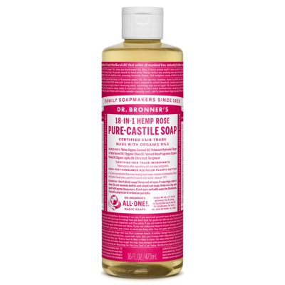 Organic Castile Liquid Soap Rose