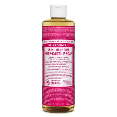 Organic Castile Liquid Soap Rose