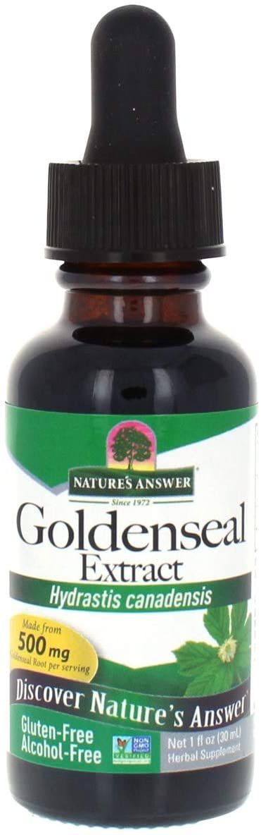 Goldenseal Root Alcohol Free Extract