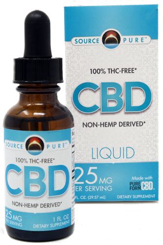 SourcePure CBD 25 Mg