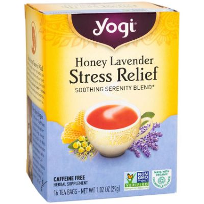 Honey Lavender Stress Relief Tea