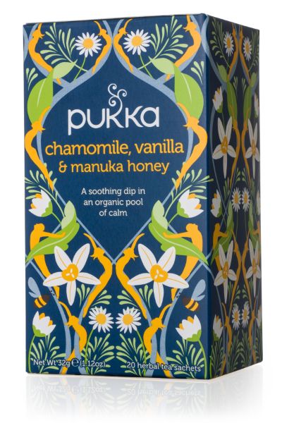 Organic Chamomile, Vanilla & Manuka Tea