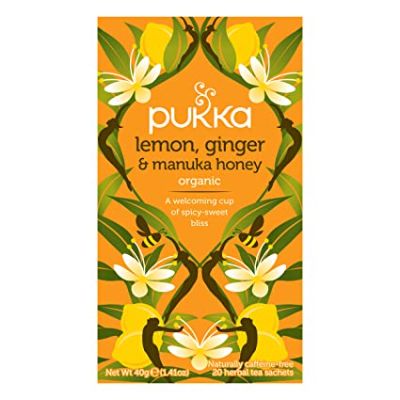 Organic Lemon, Ginger & Manuka Tea