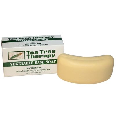 Vegetable Base Soap with Tea Tree Oil