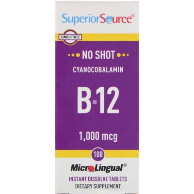 No Shot B12 1,000mcg