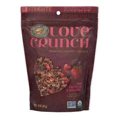 Organic Love Crunch Granola, Dark Chocolate & Red Berries