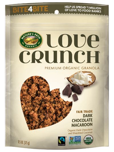 Organic Love Crunch Granola, Dark Chocolate & Macaroon