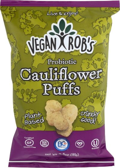 Cauliflower Probiotic Puffs