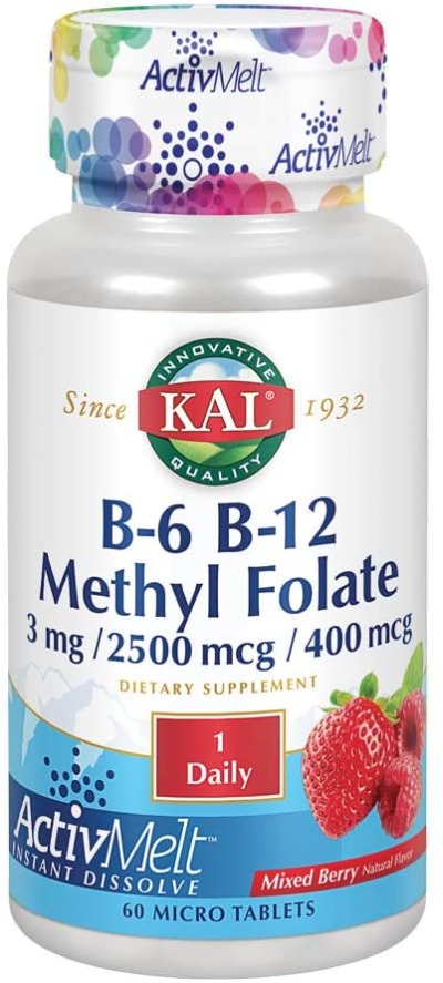 B-6 B-12 Methyl Folate Activmelt