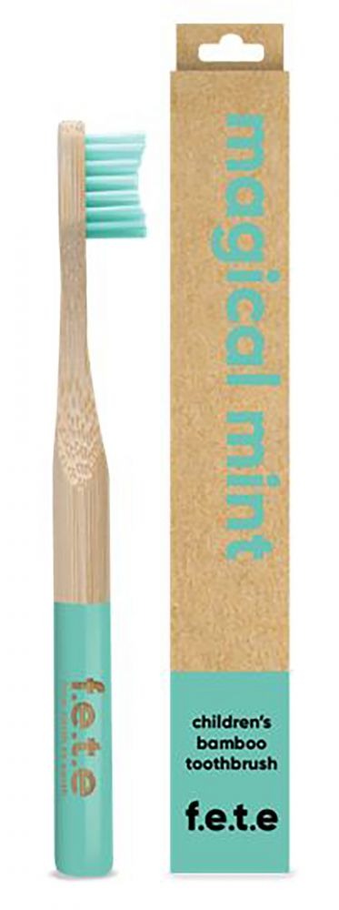 Children's Bamboo Toothbrush, Magical Mint