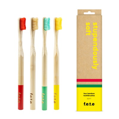Bamboo Toothbrushes, Stupendously Soft
