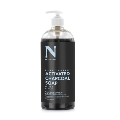 Activated Charcoal Liquid Soap Mint