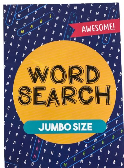 80 Page Jumbo Word Search Book