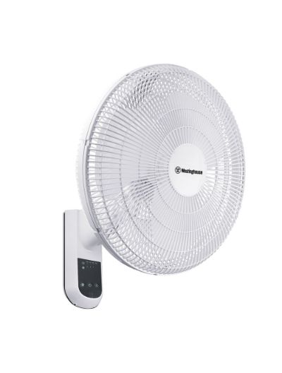 Wall Fan White 16i W/remote