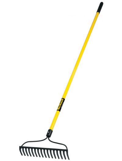 Bow Rake 16 Teeth With Fiberglass Handle