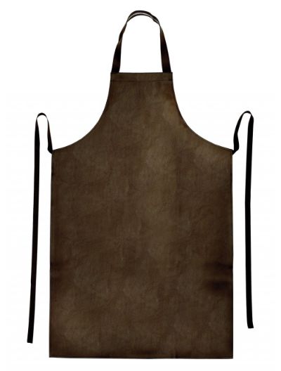 Full-Length Dish Washing Apron Brown
