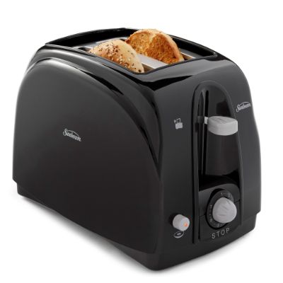 Sunbeam 2-Slice Toaster, Black
