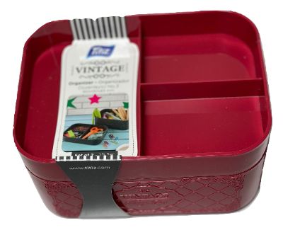 2 Piece Plastic Organizer Set