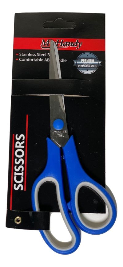 Scissors With Plastic Handle
