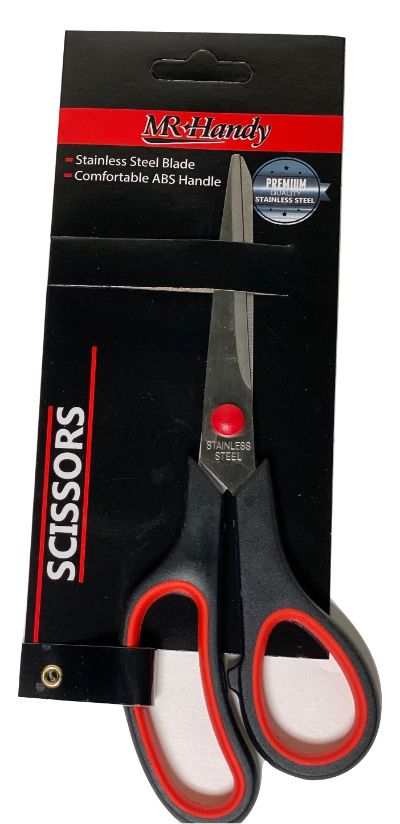 Scissors With Plastic Handle