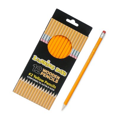 #2 Wooden Pencils With Eraser