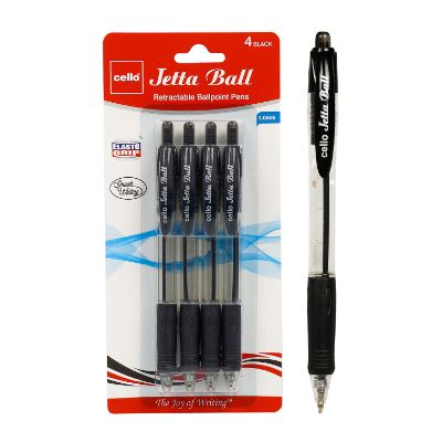 Black Jetta Ballpoint Pens