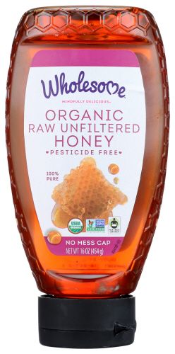 Organic Raw Unfiltered Honey