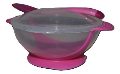 Suction Baby Bowl With Heat Sensitive Spoon