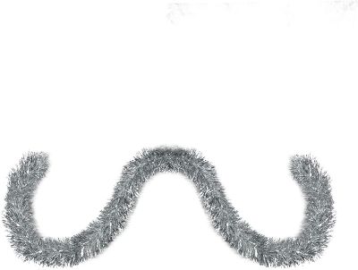 Christmas Foil Tinsel 6.58ft Garland