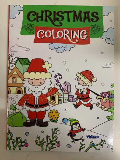 80 Page Christmas Coloring Book