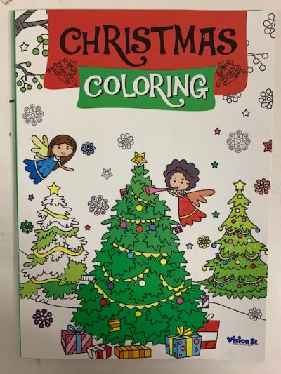 80 Page Christmas Coloring Book
