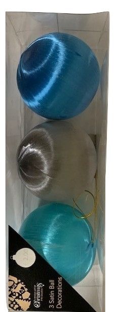 Christmas Satin Ball Decoration