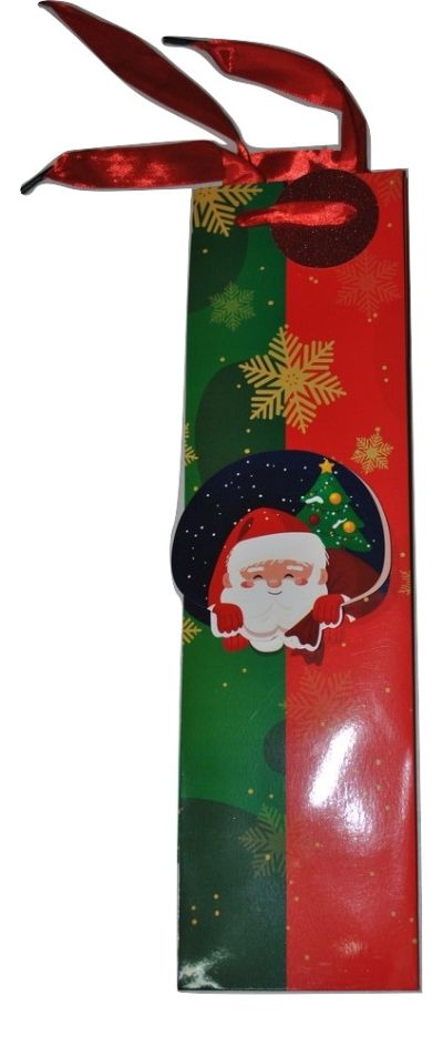 Wine Christmas Gift Bag