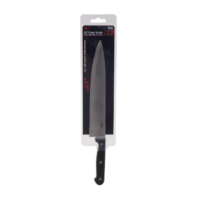 Chef Knife w/ Black Handle
