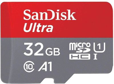 SanDisk 32GB Ultra microSDHC UHS-I Memory Card 2-Pack