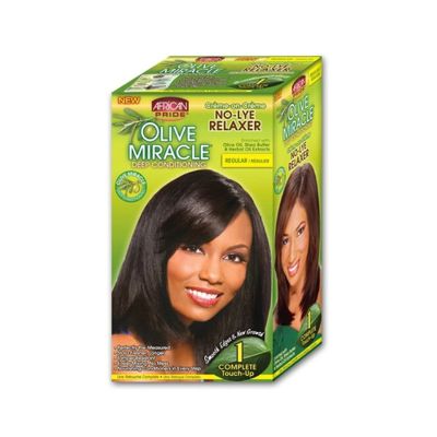 Olive Miracle Regular Touch-up Kit No-lye Relaxer