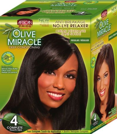 Olive Miracle Regular Touch-up Kit No-lye Relaxer