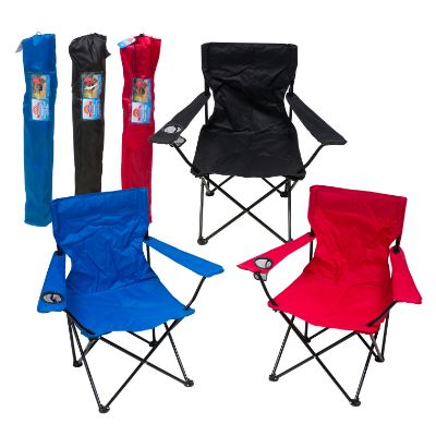 Assorted Camping Chair with Carry Bag