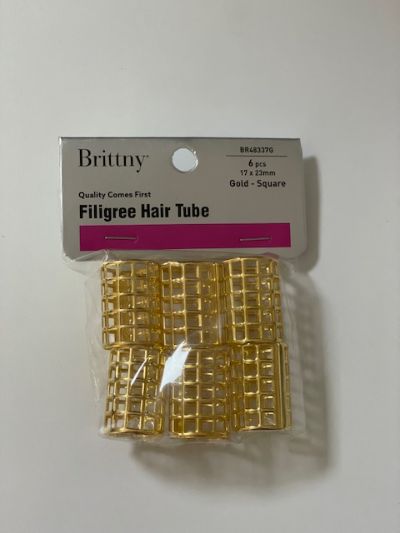 Filigree Hair Tube