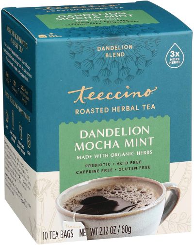 Organic Dandelion Mocha Mint Tea