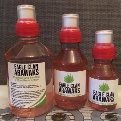 Organic Aloe Hand Sanitizer