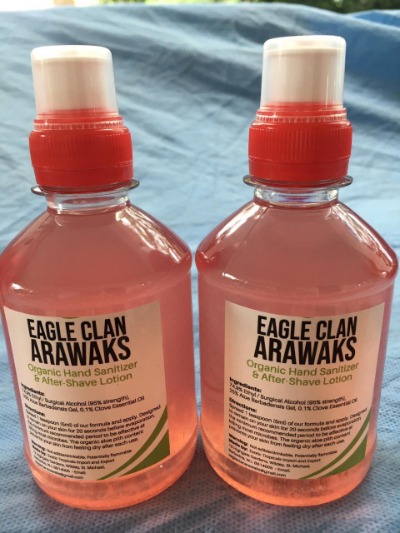 Organic Aloe Hand Sanitizer