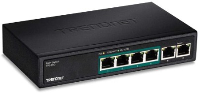 TRENDnet 6-Port Fast Ethernet PoE+ Switch