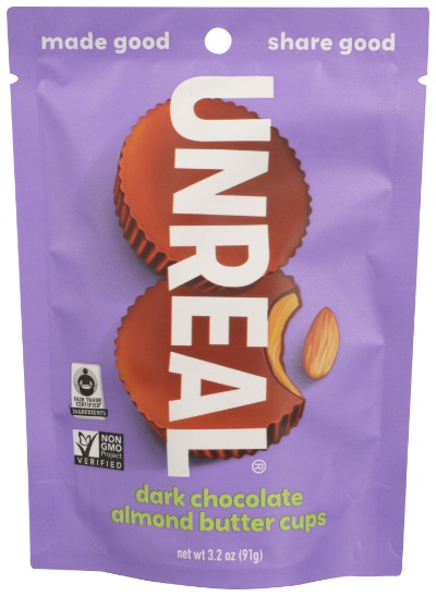 Dark Chocolate Almond Butter Cups